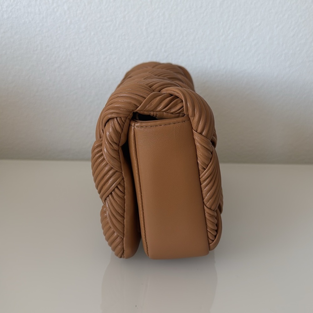 JW PEI Brown Woven Crossbody Bag - Picture 3 of 11